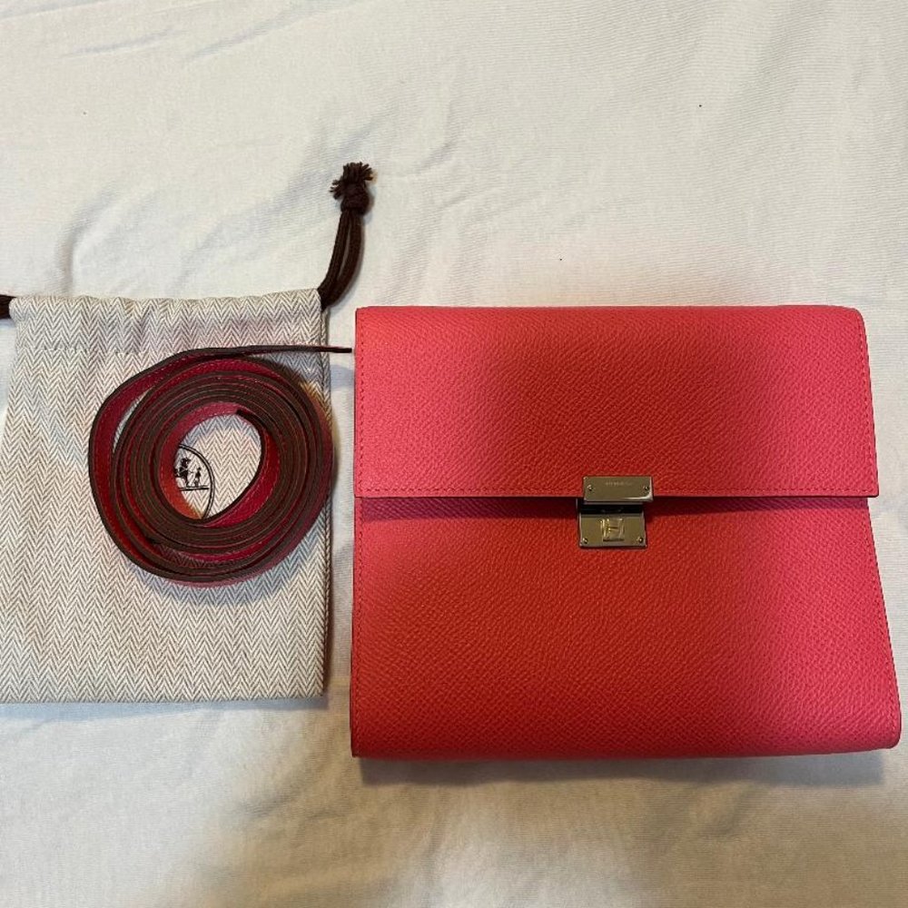 Hermès 2018 Clic 16 Wallet w/ Strap
